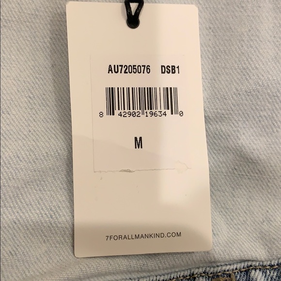 NWT 7 For All Mankind button front dress - Picture 8 of 8